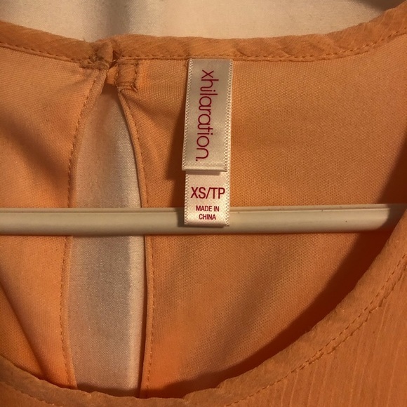 Peach Sleeveless Dress - Picture 3 of 3